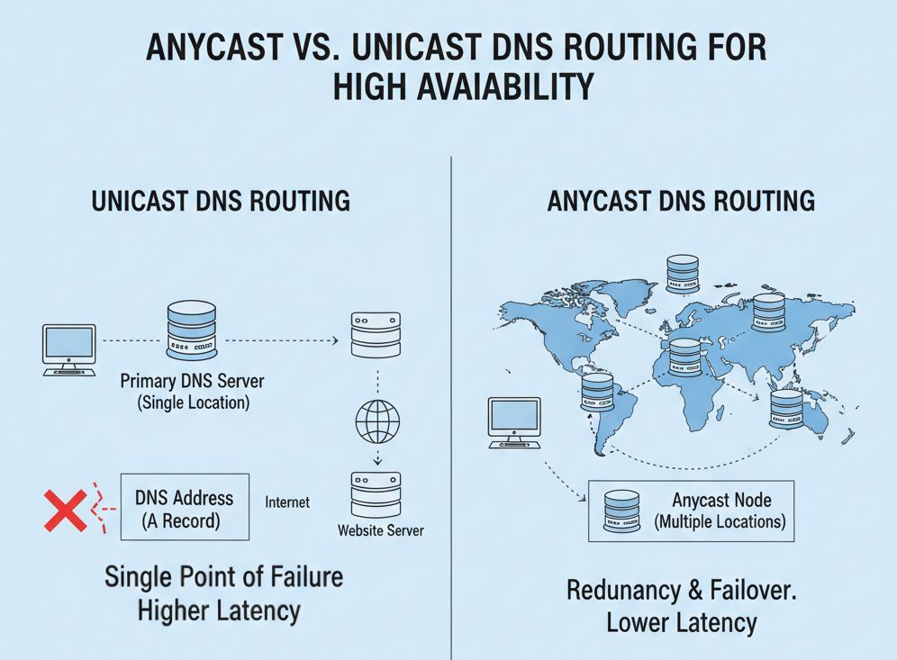 Unicast vs. Multicast